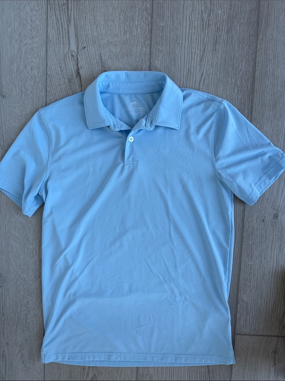 Southern Tide Light Blue Polo Shirt